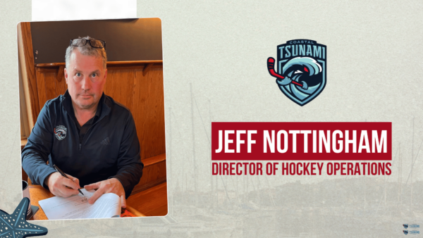 NOTTINGHAM NAMED TSUNAMI’S DIRECTOR OF HOCKEY OPERATIONS